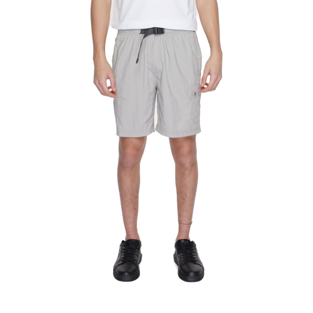 Graue Shorts aus Polyamid