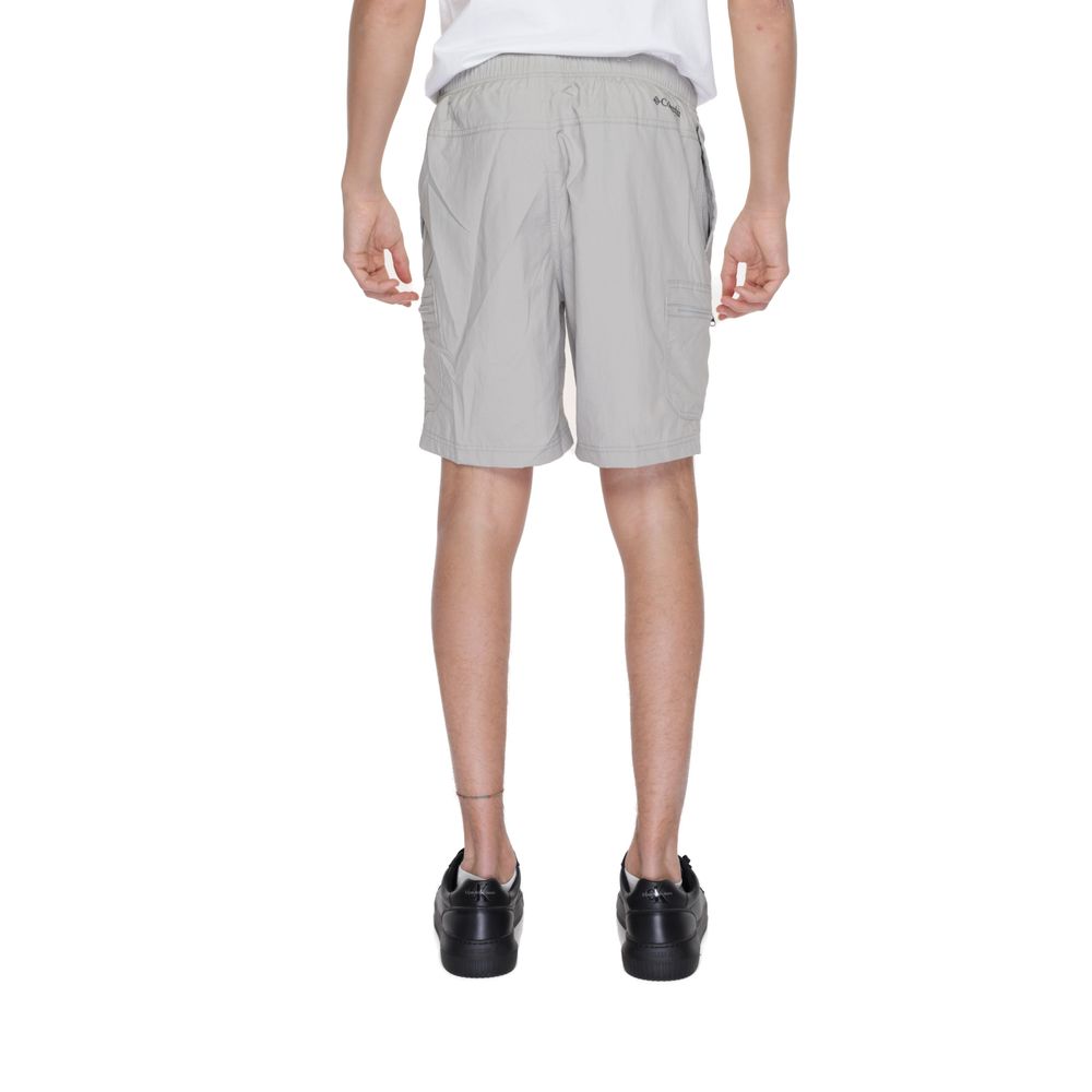 Graue Shorts aus Polyamid