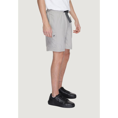 Graue Shorts aus Polyamid