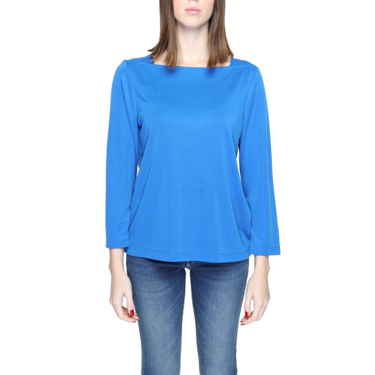 Blue Modal Tops & T-Shirt