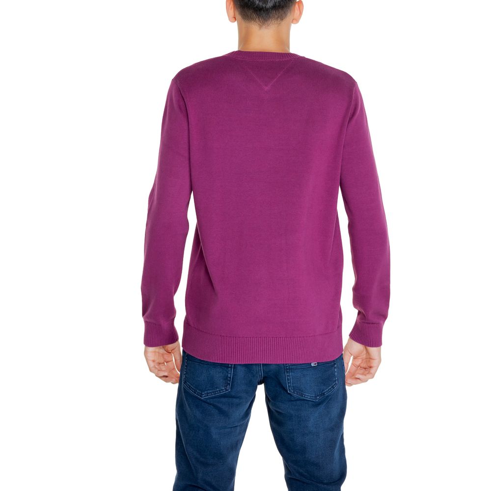 Lila Pullover aus Bio-Baumwolle