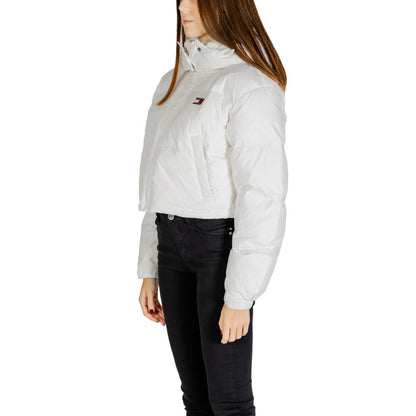 White Recycled Polyester Jackets & Coat