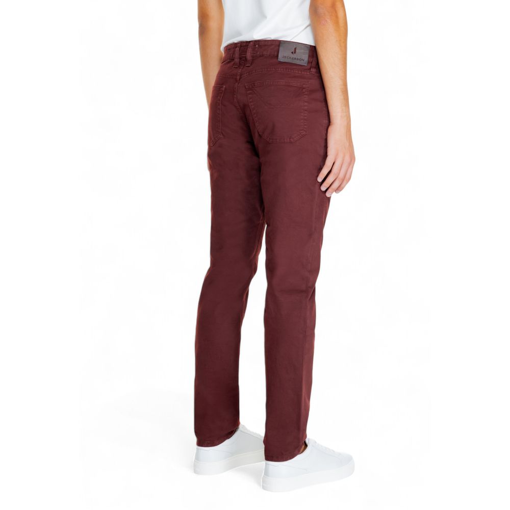 Rote Jeans und Hose aus Baumwolle