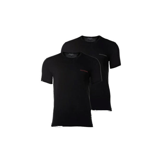 Black Cotton T-Shirt