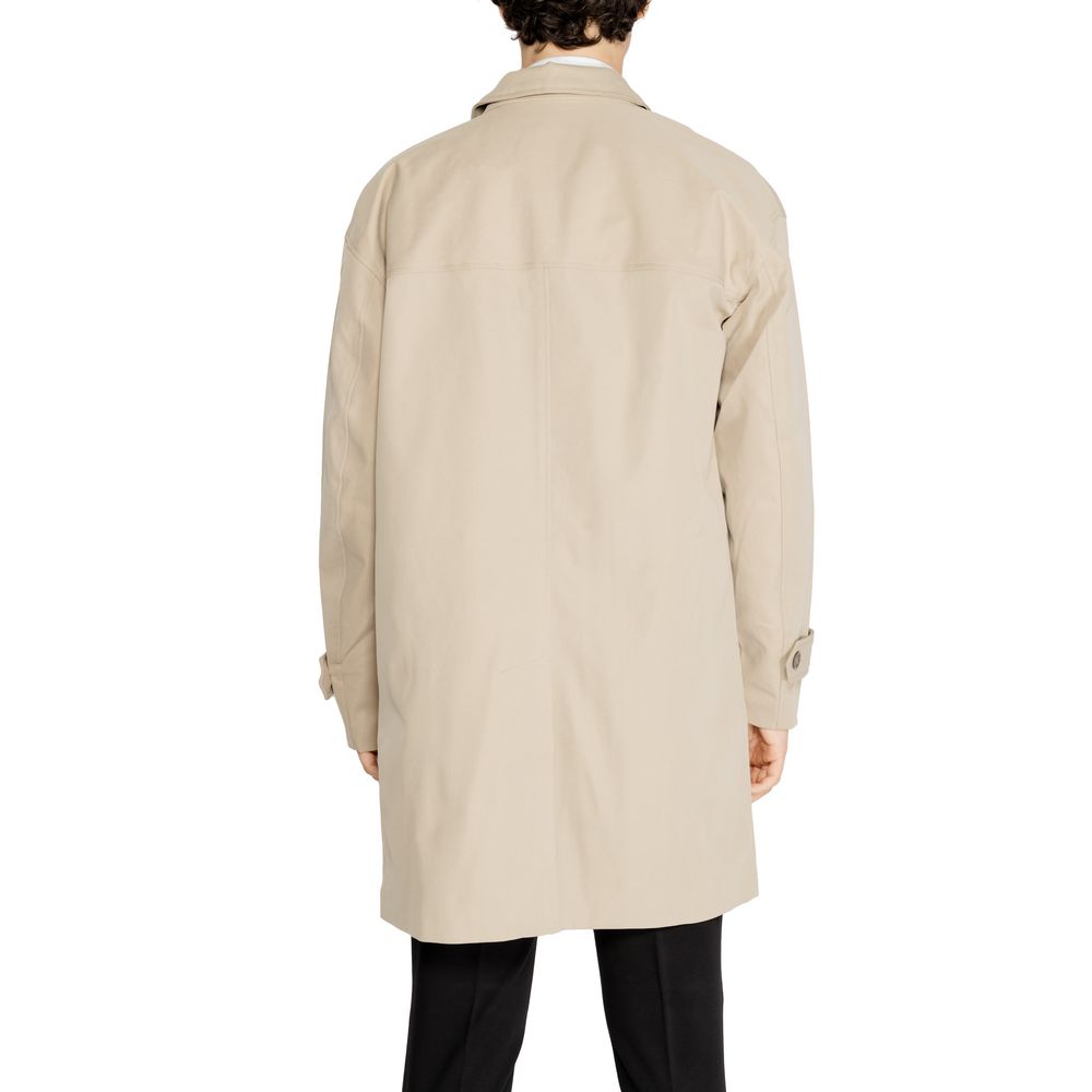 Beige Polyester Jacket