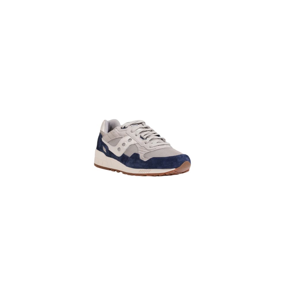 Blauer Wildleder-Sneaker