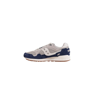 Blauer Wildleder-Sneaker