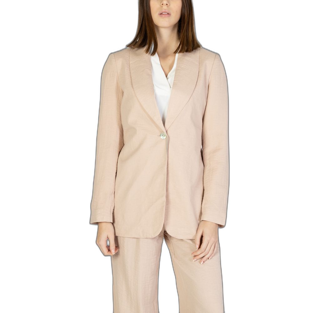 Pink Viscose Suits & Blazer