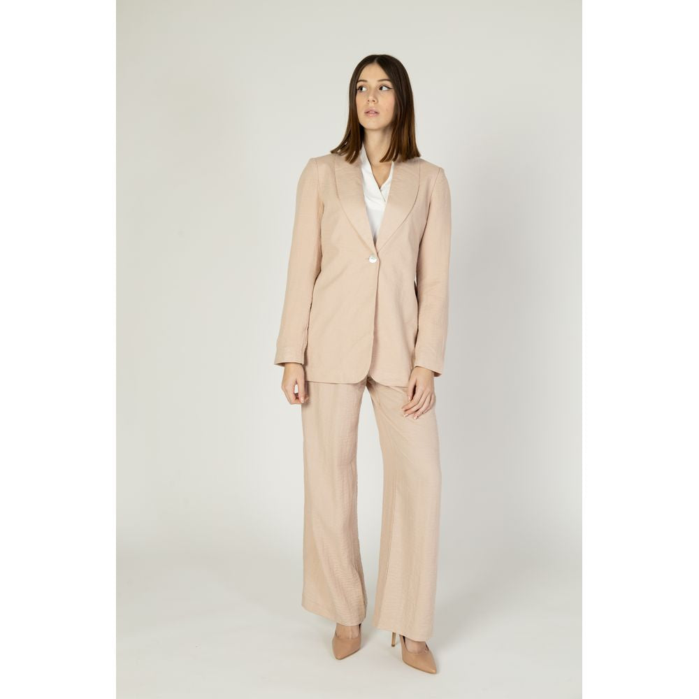 Pink Viscose Suits & Blazer