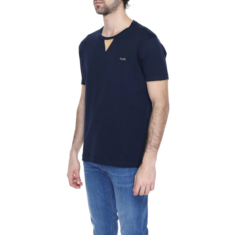 Blue Cotton T-Shirt