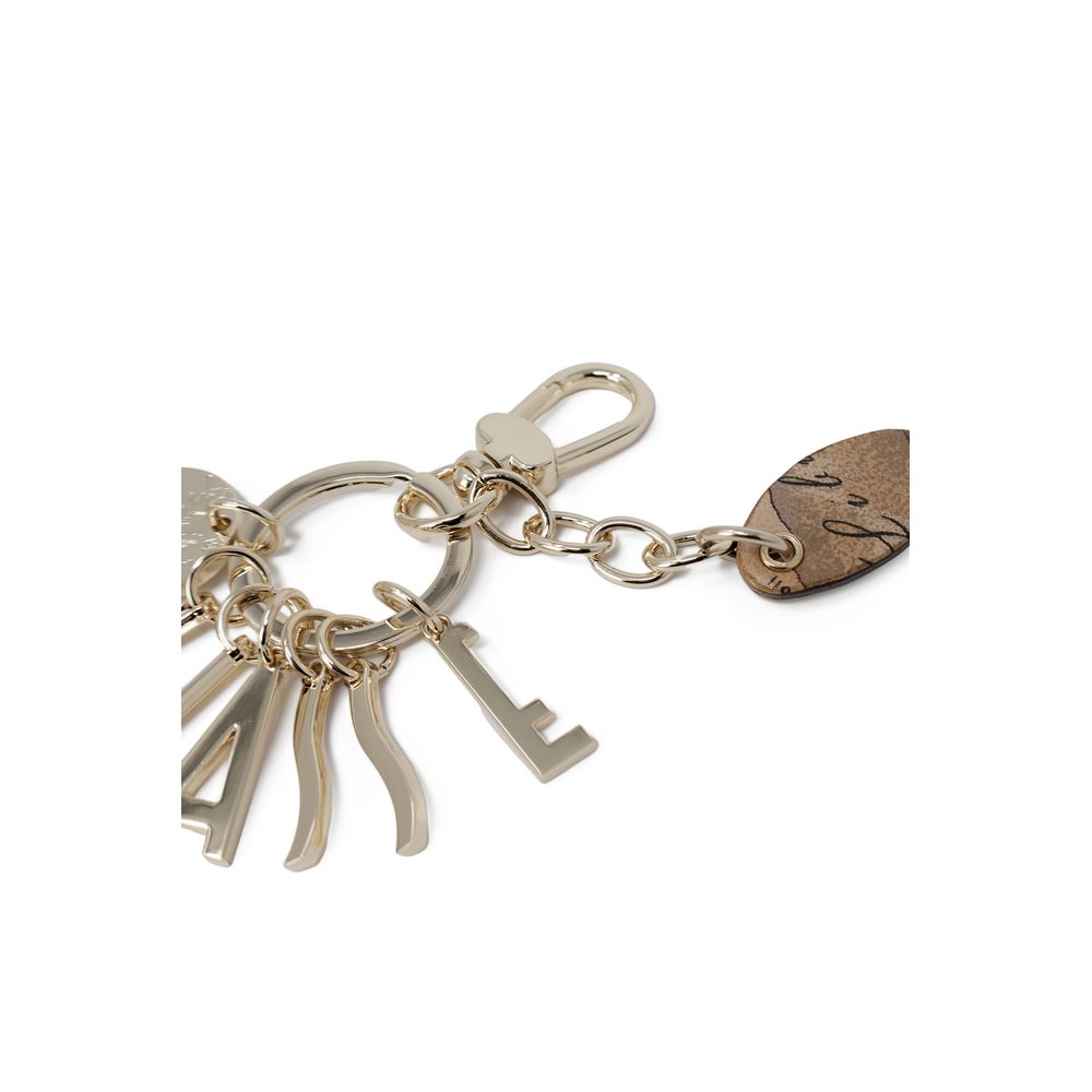 Gold Zinc Keychain