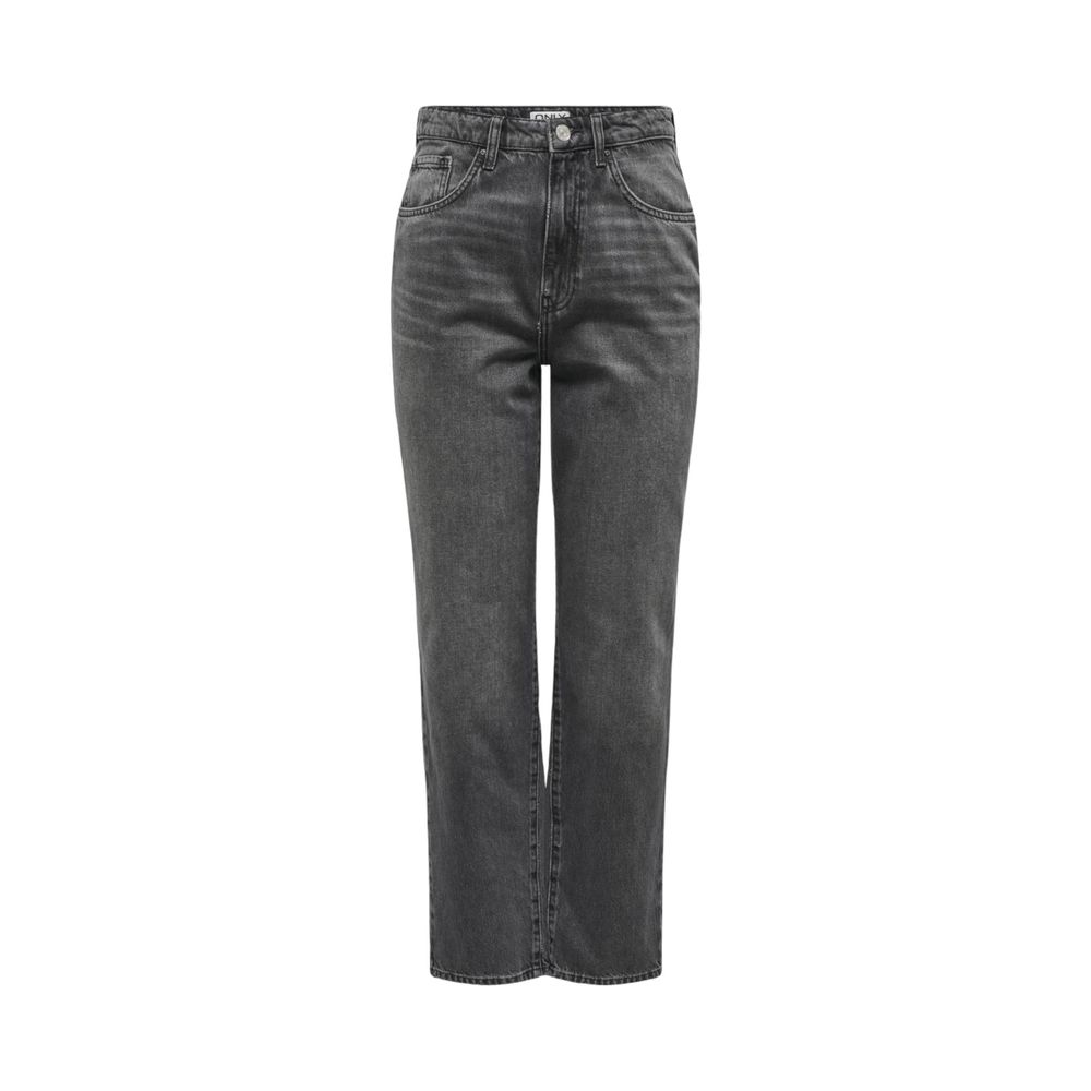 Graue Jeans und Hose aus Baumwolle