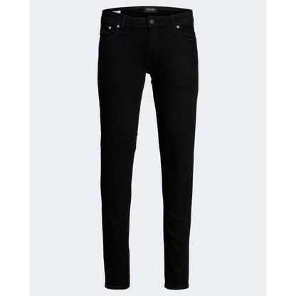 Black Cotton Jeans & Pant