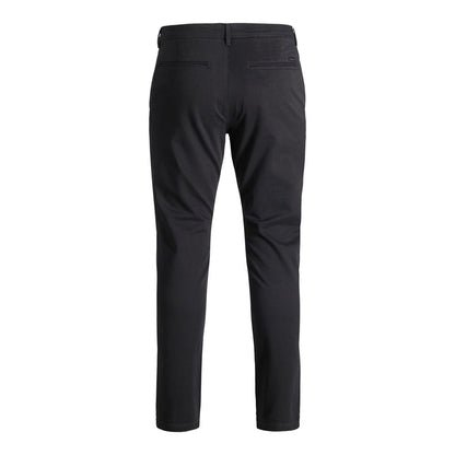 Black Cotton Jeans & Pant