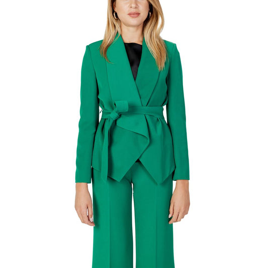 Grüne Anzüge und Blazer aus Polyester