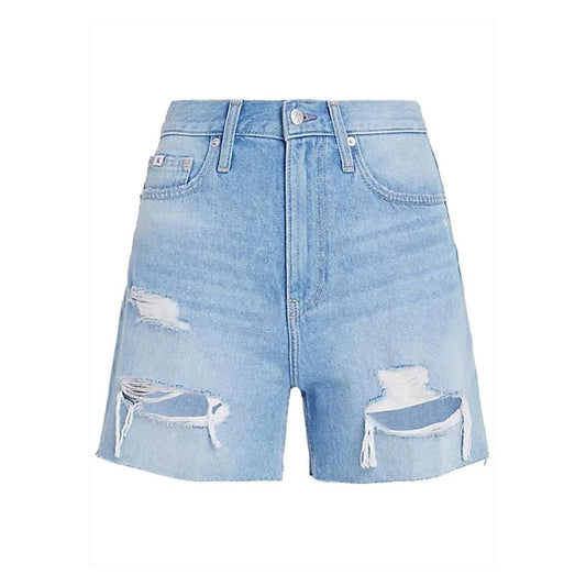 Hellblaue Shorts „BETTER Cotton INITIATIVE“