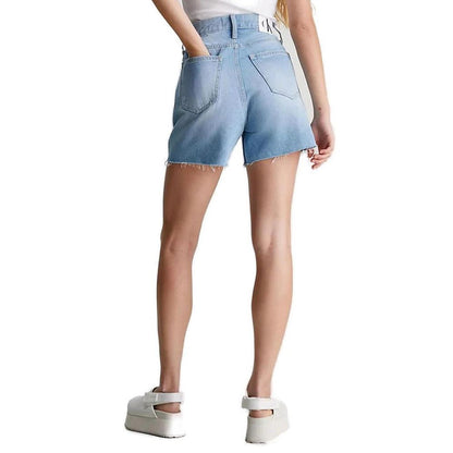 Hellblaue Shorts „BETTER Cotton INITIATIVE“