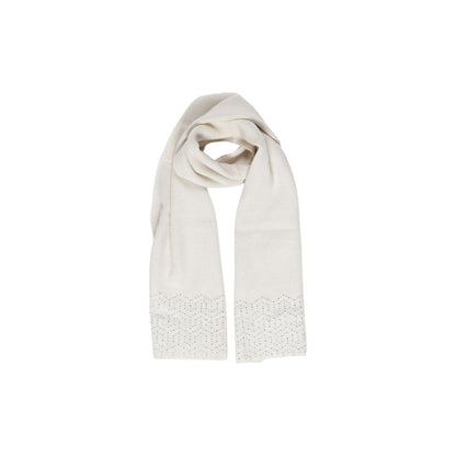 Beige Polyester Scarf