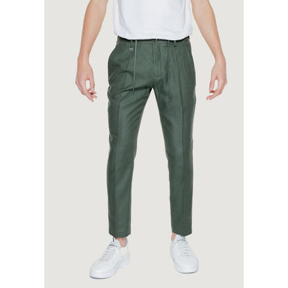 Grüne Jeans und Hose aus Leinen