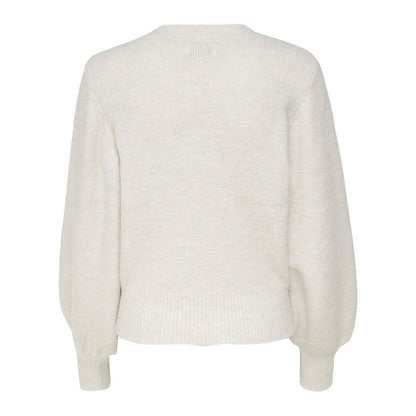 Cream Polyester Sweater