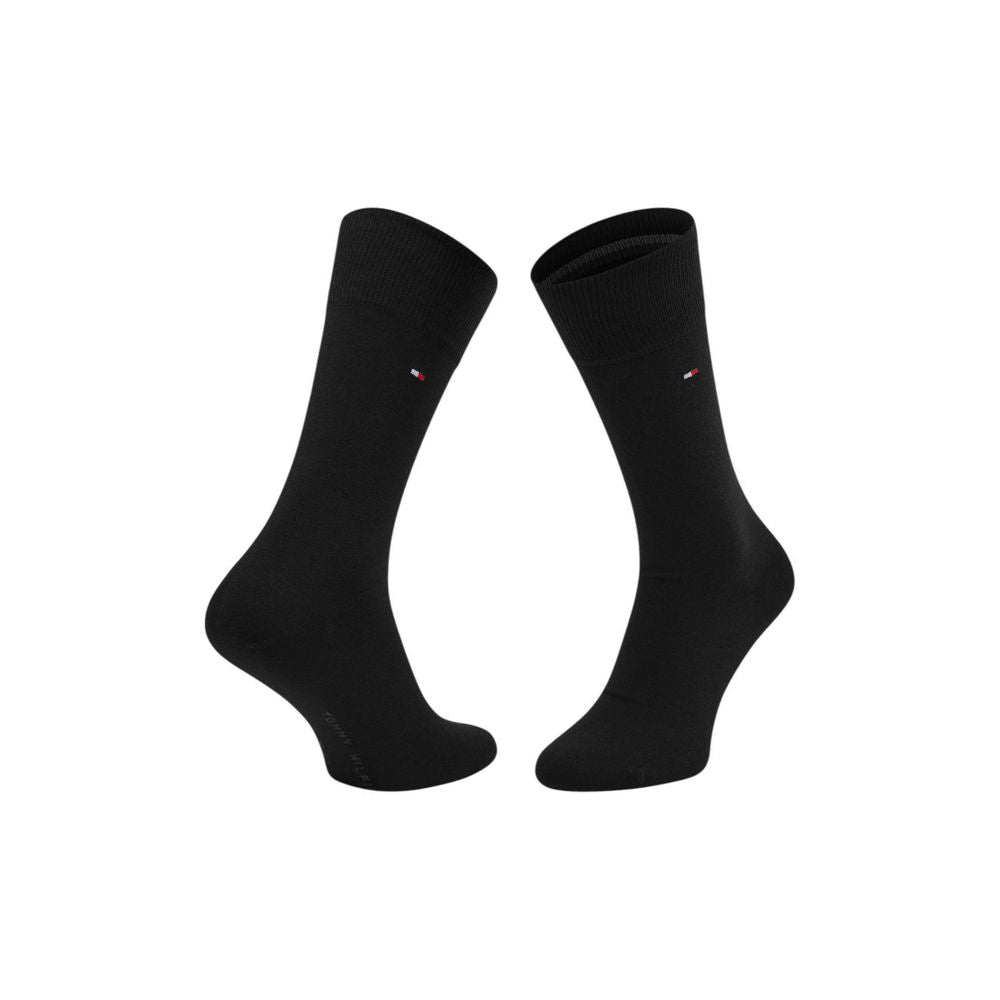 Black Cotton Sock