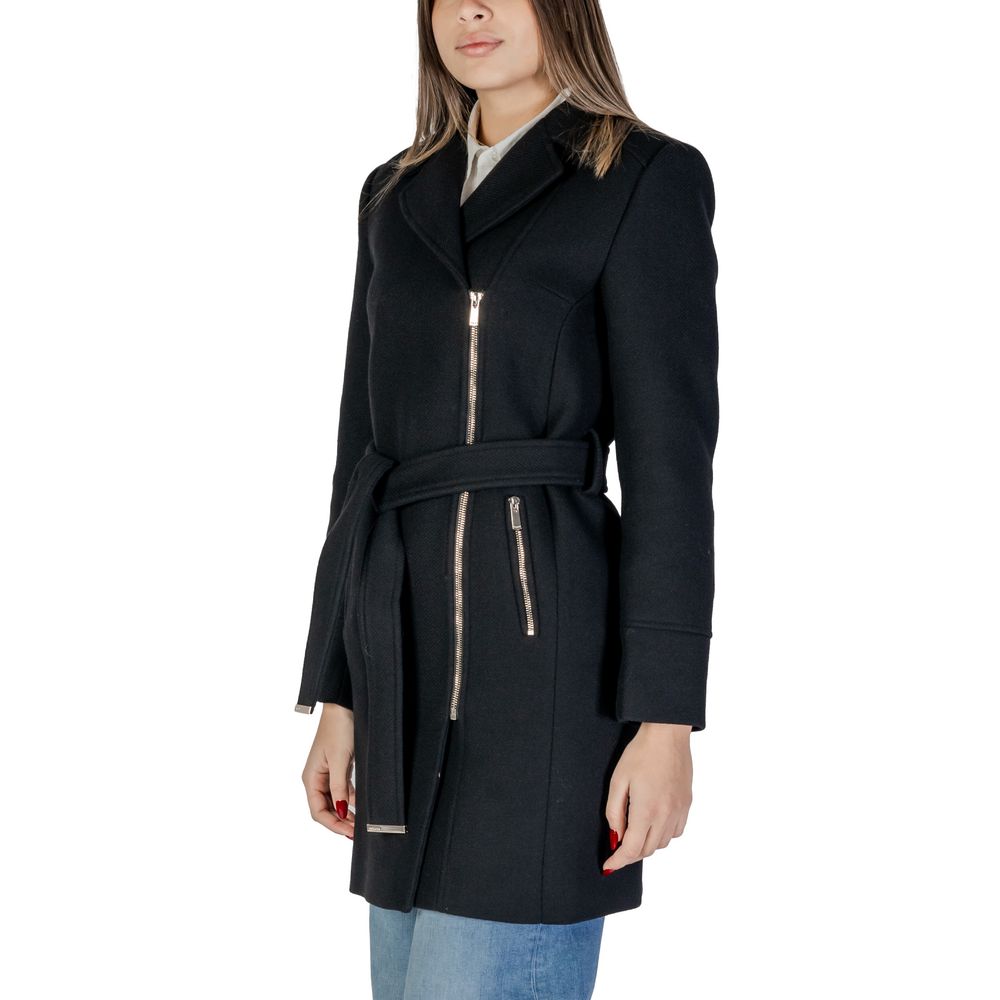 Black Wool Jackets & Coat