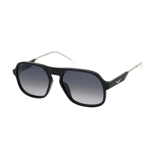 Schwarze Sonnenbrille aus Acetat