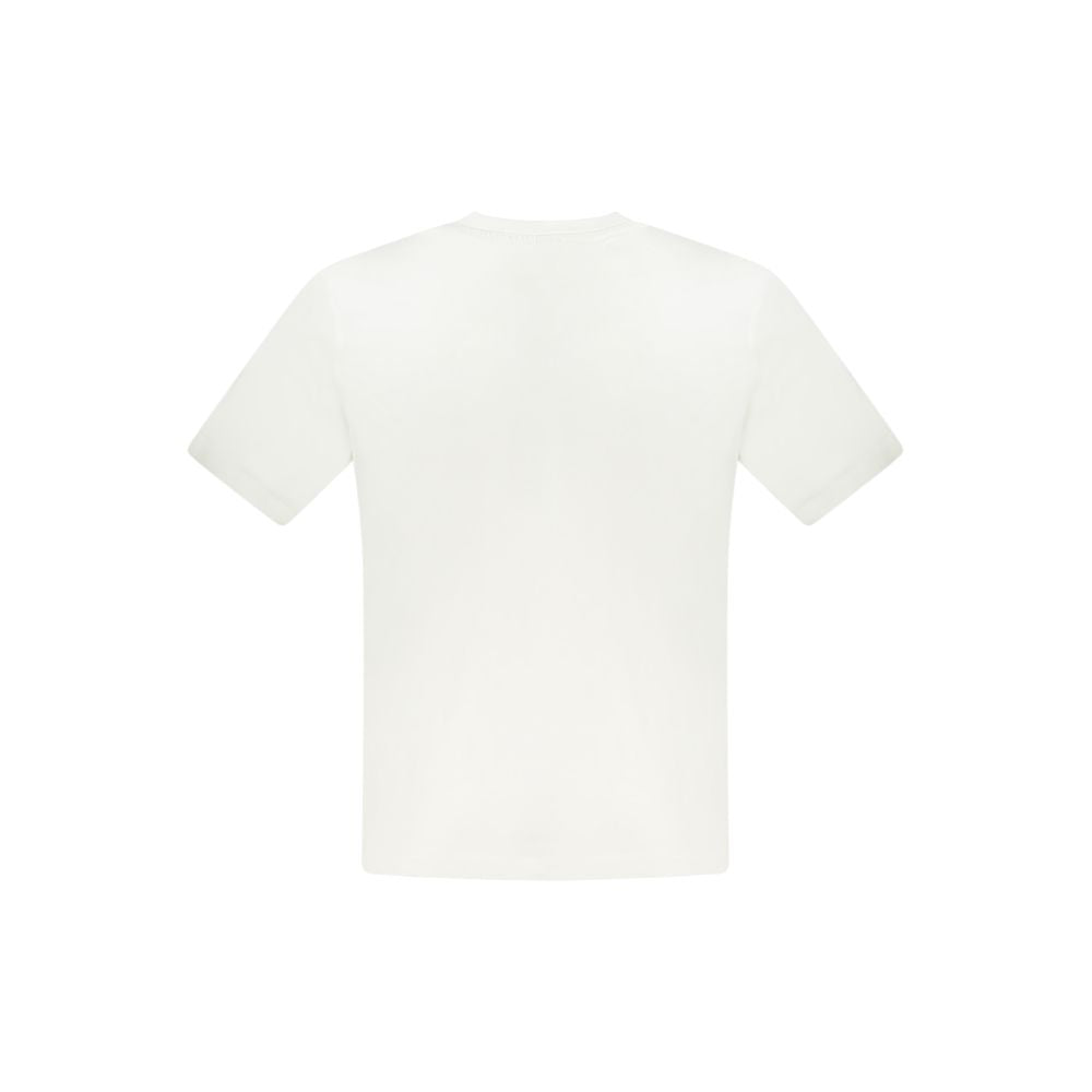 White Cotton Mens TShirt