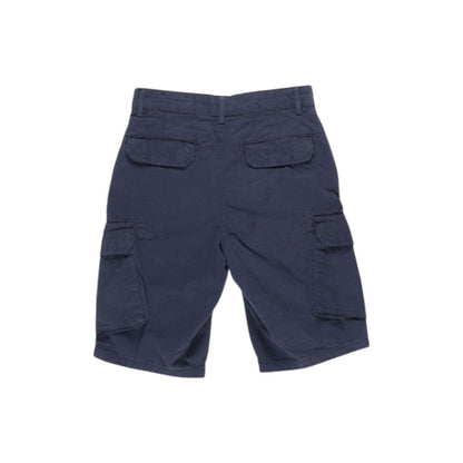 Blue Cotton Short