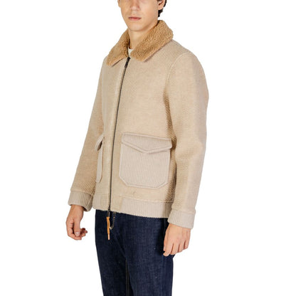 Beige Polyester Jacket