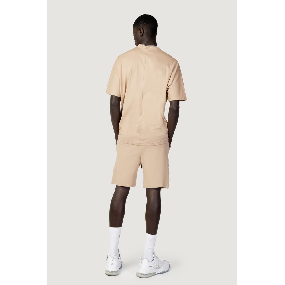 Beige Cotton Sweatsuit