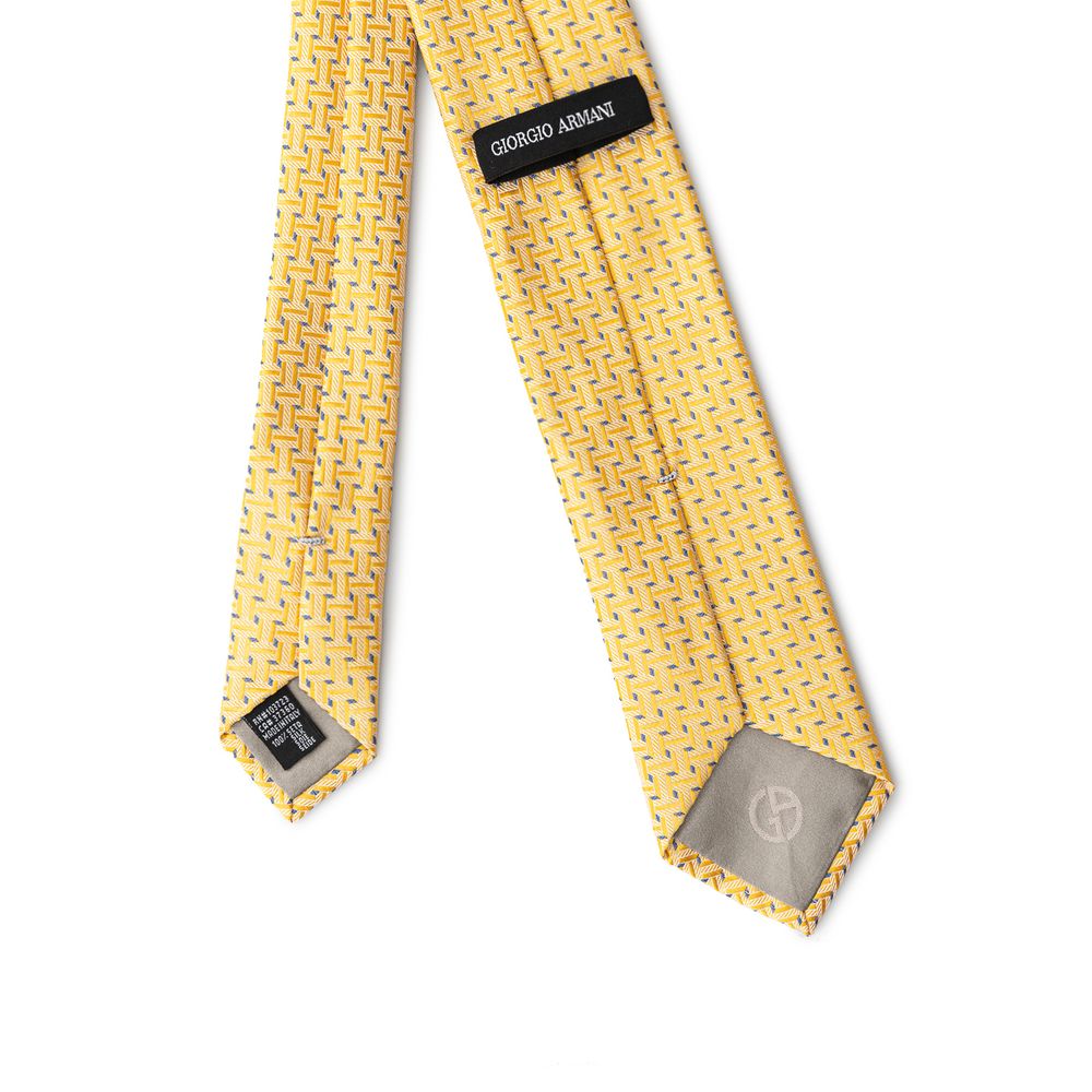 Yellow Silk Ties & Bowty