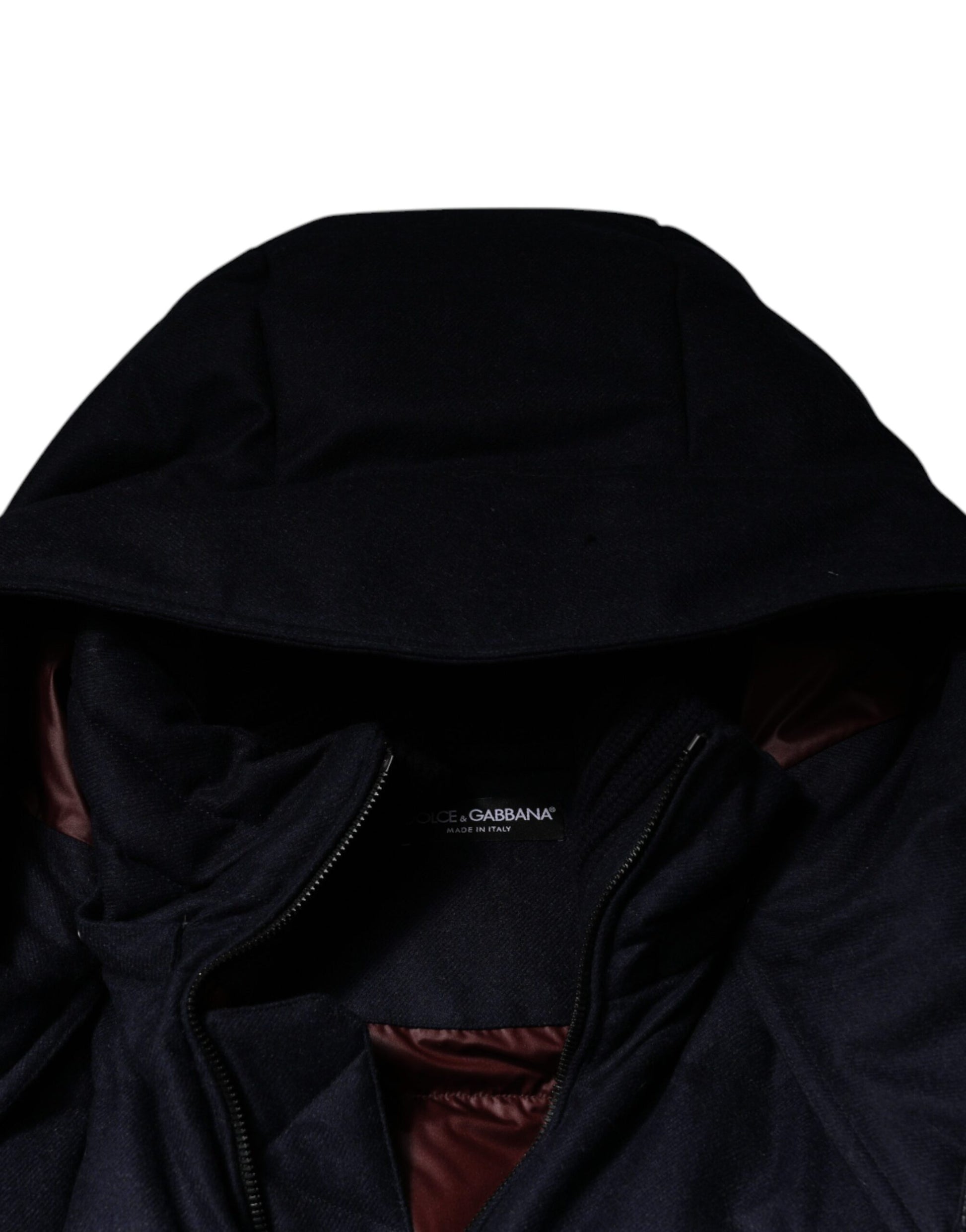 Black Nylon Hooded Puffer Men Coat Jacket