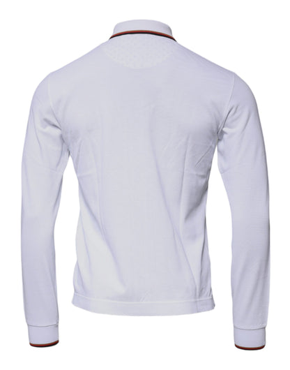 White Crown Men Full Zip Sweatshirt Sweater