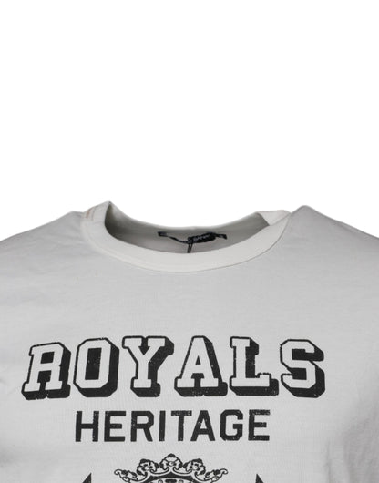 White Royals Heritage Cotton T-shirt