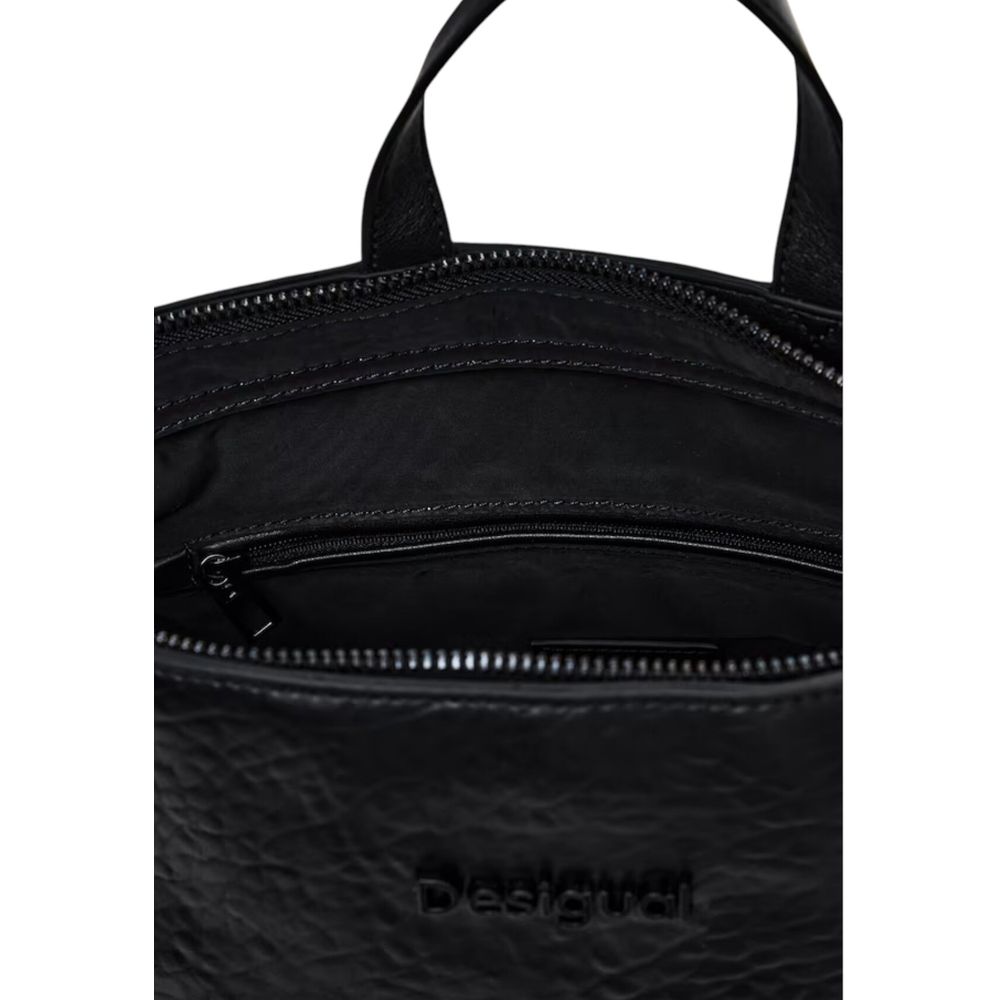 Black Polyethylene Backpack