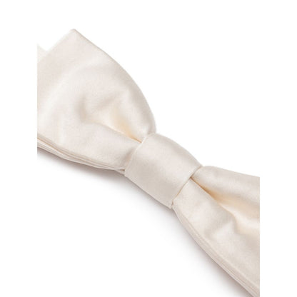 White Silk Ties & Bowty