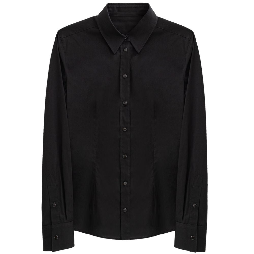 Black Cotton Shirt