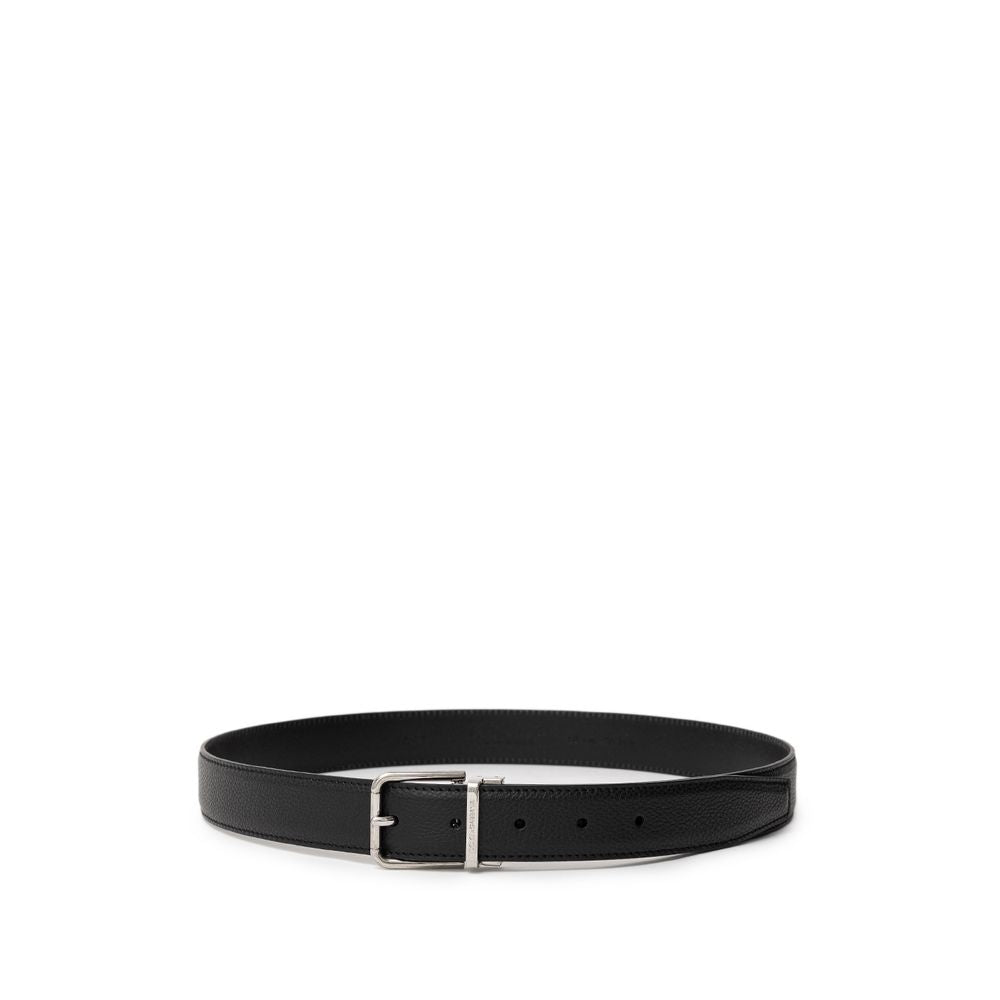 Black Leather Belt