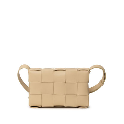 Beige Leather Handbag