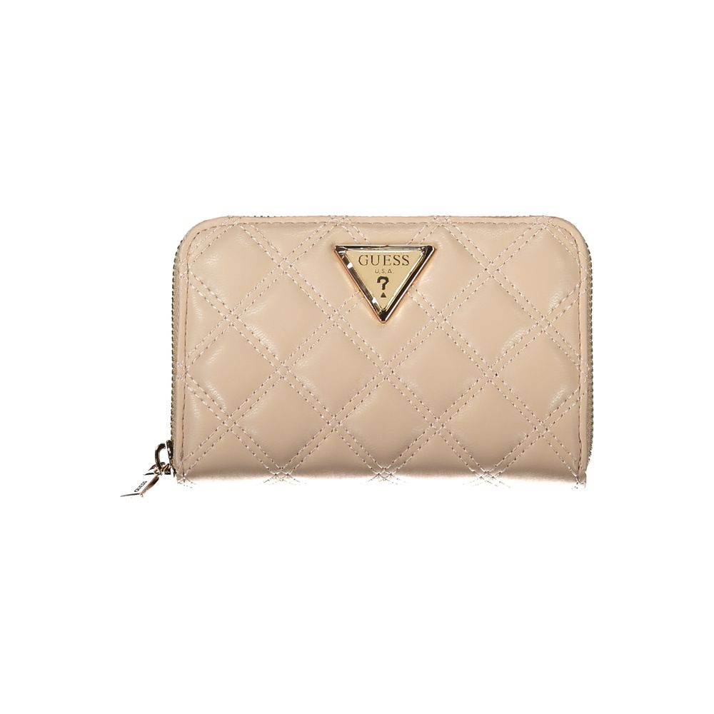 Beige Polyethylene Wallet