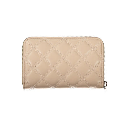 Beige Polyethylene Wallet