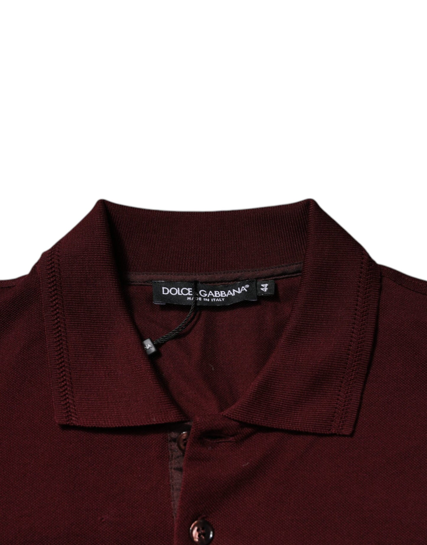 Maroon Collared Short Sleeves Polo T-shirt