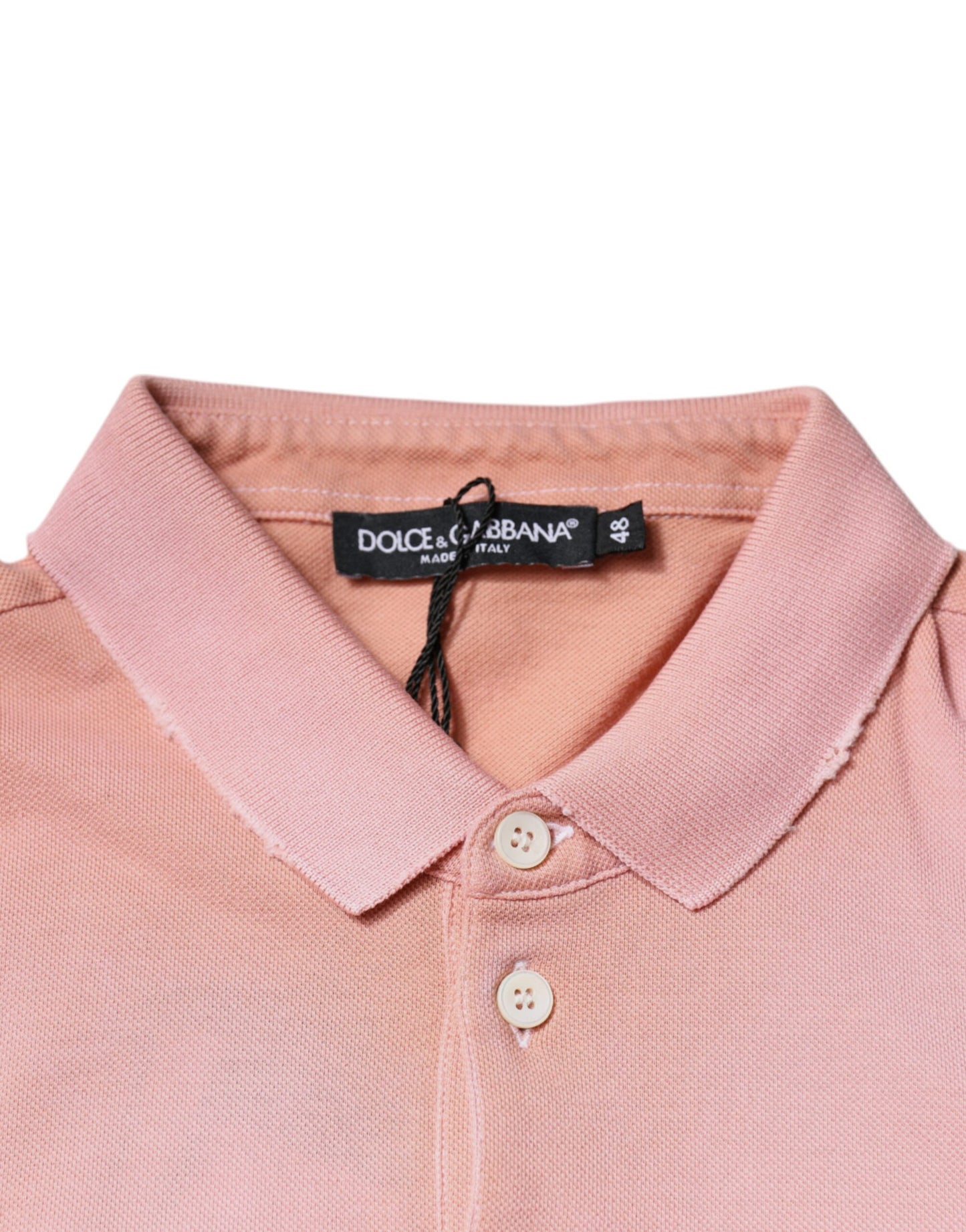 Pink Crown Collared Short Sleeve Polo T-shirt