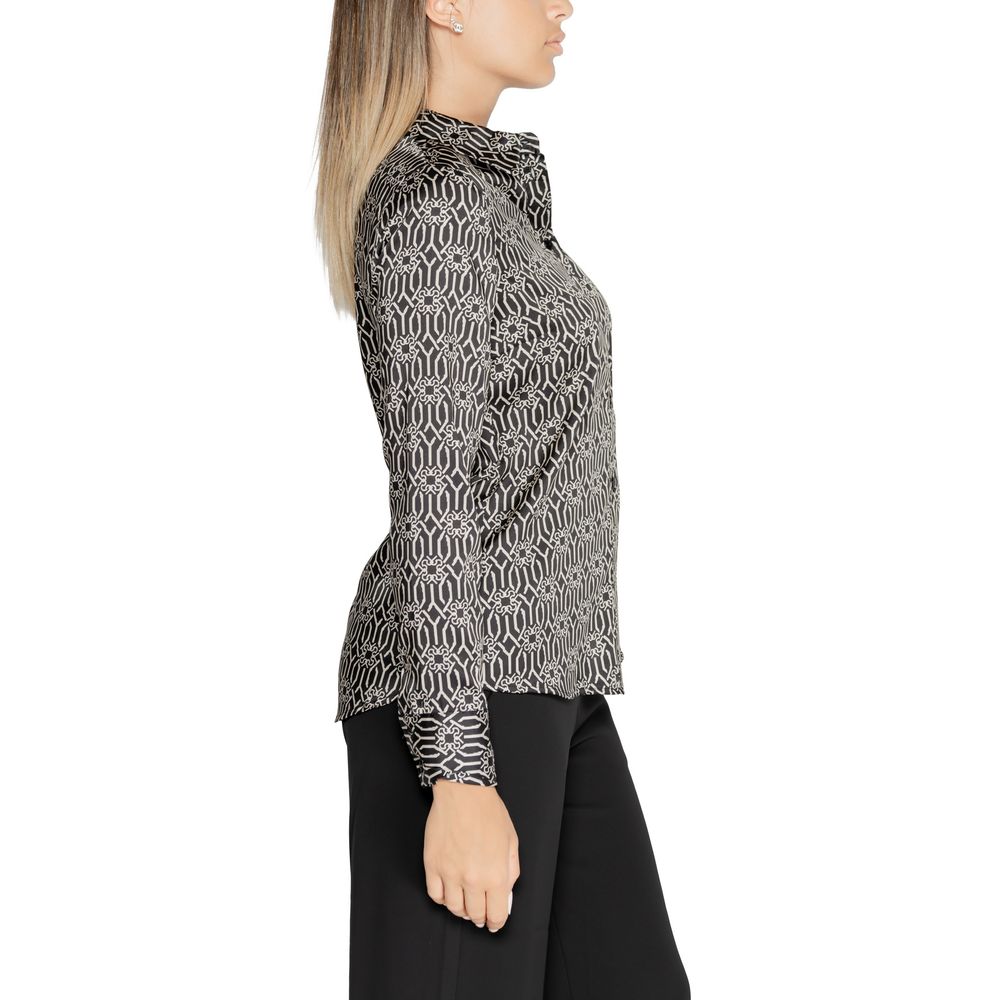 Black Polyester Sweater