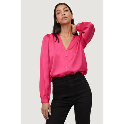 Pink Polyester Shirt