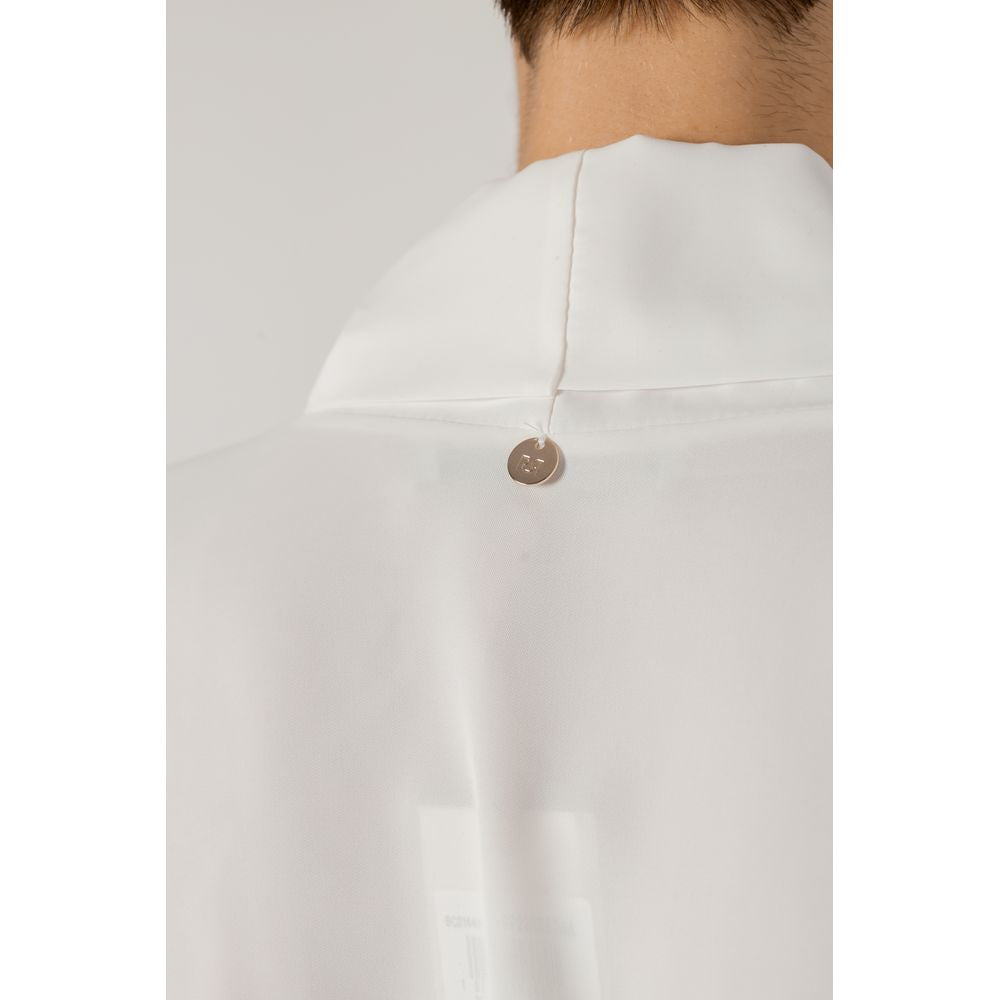 White Polyester Shirt