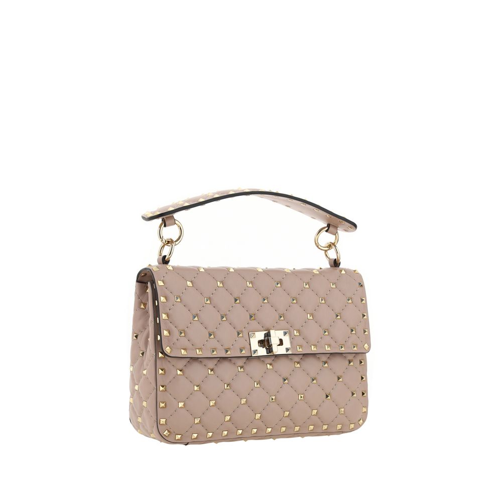 Rockstud Spike Leather Shoulder Bag