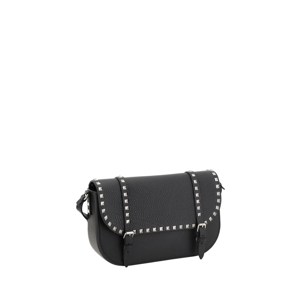 Rockstud Messenger Shoulder Bag