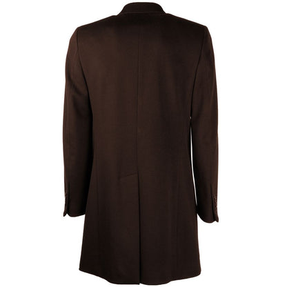 Brown Wool Men's Jacket